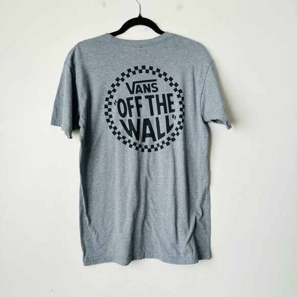 Vans SkatePark The Block Mens TShirt gray mens medium - Picture 1 of 8